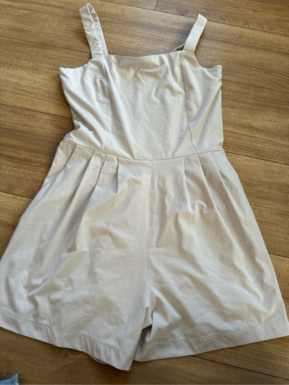 Vuori Cream Athletic Romper
